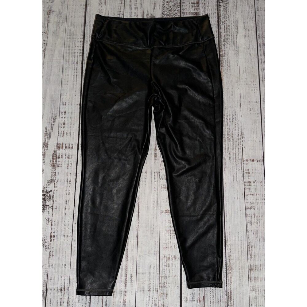 Athleta Women’s All Over Gleam Tight‎ Black Size XL High Rise